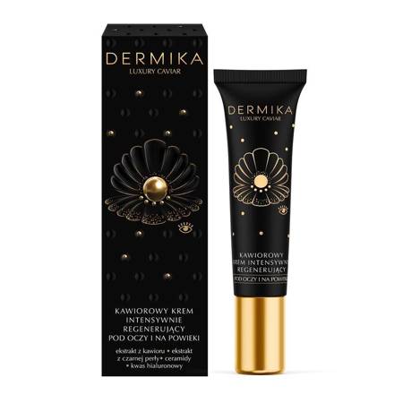 Dermika - Luxury Caviar kawiorowy krem intensywnie regenerujący pod oczy i na powieki 15ml