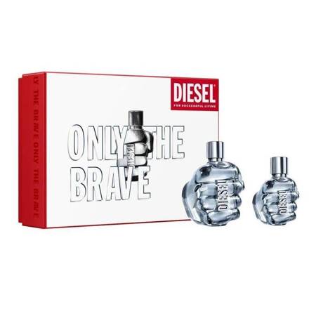 Diesel Only The Brave for Man zestaw woda toaletowa spray 125ml + 35ml