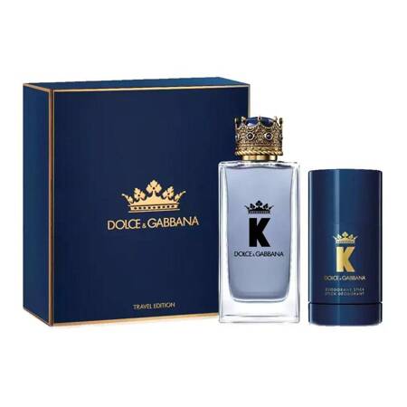 Dolce & Gabbana K by Dolce & Gabbana zestaw woda toaletowa spray 100ml + dezodorant sztyft 75g