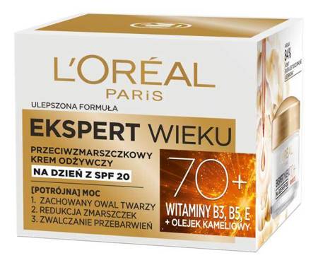 Ekspert Wieku 70+ przeciwzmarszczkowy krem odżywczy na dzień 50ml