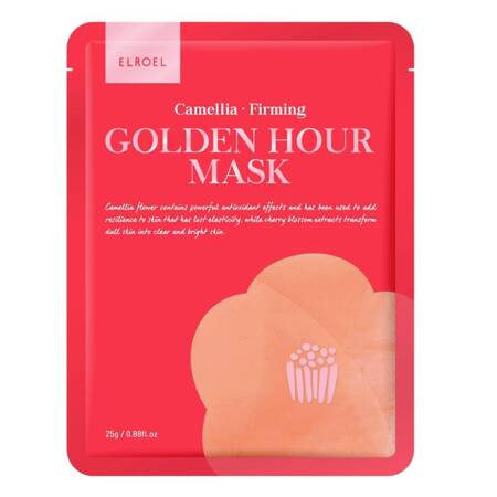 Elroel Golden Hour Mask ujędrniająca maska do twarzy Camellia 25g