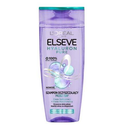 Elseve Hyaluron Pure szampon oczyszczający 400ml