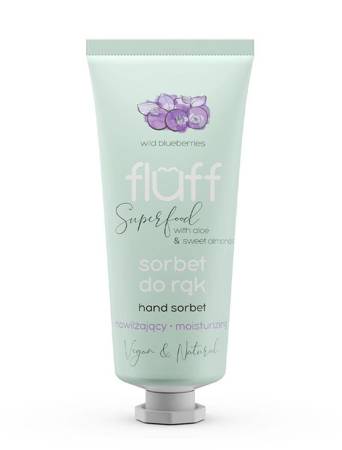 FLUFF - Sorbet do rąk nawilżający Jagody Leśne 50ml