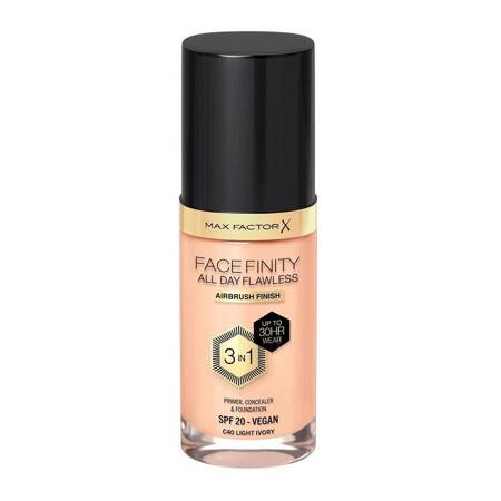 Facefinity All Day Flawless 3w1 kryjący podkład w płynie C40 Light Ivory 30ml