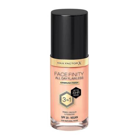 Facefinity All Day Flawless 3w1 kryjący podkład w płynie C50 Natural Rose 30ml