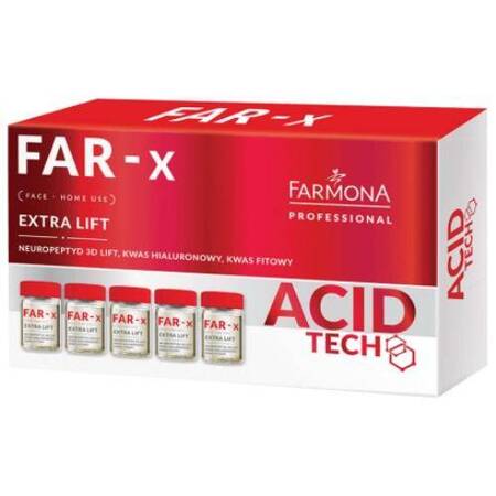 Farmona Professional Acid Tech Far-X ampułki liftingujące do użytku domowego 5x5ml