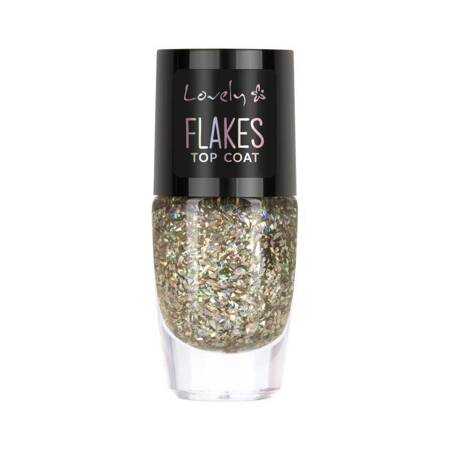 Flakes Top Coat lakier do paznokci 1 8ml