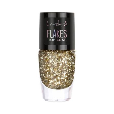 Flakes Top Coat lakier do paznokci 2 8ml