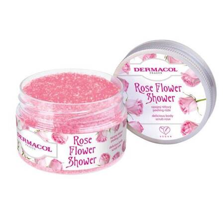 Flower Shower Body Peeling peeling do ciała Rose 200g