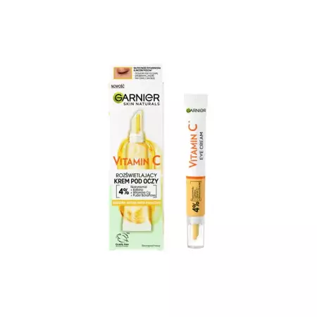 Garnier Skin Naturals Vitamin C rozświetlający krem pod oczy 15ml