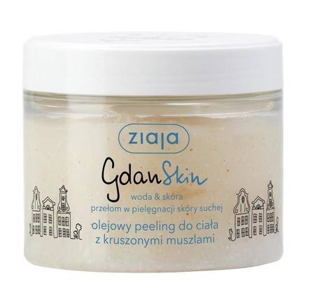 GdanSkin olejowy peeling do ciała z kruszonymi muszlami 300ml