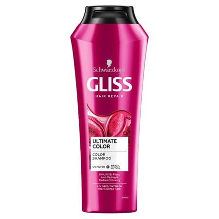 Gliss Ultimate Color Shampoo szampon do włosów farbowanych tonowanych i rozjaśnianych 250ml