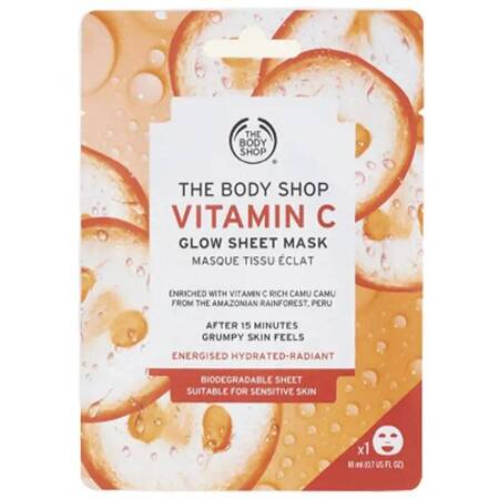 Glow Sheet Mask maska do twarzy Vitamin C 18ml