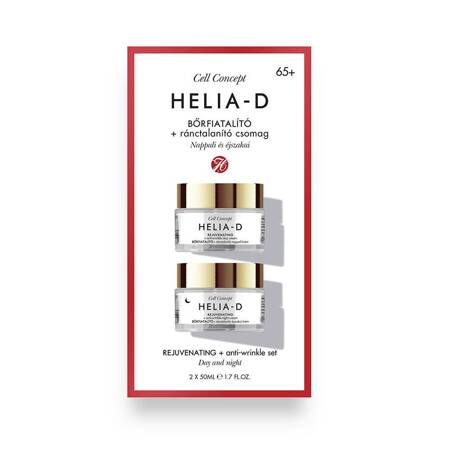 Helia-D Cell Concept Rejuvenating + Anti-wrinkle 65+ Dzień + Noc 2×50ml