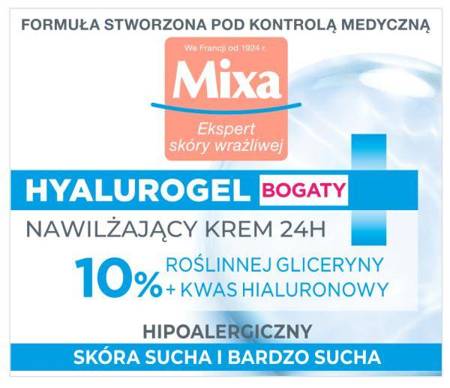 Hyalurogel bogaty krem intensywnie nawilżający 50ml