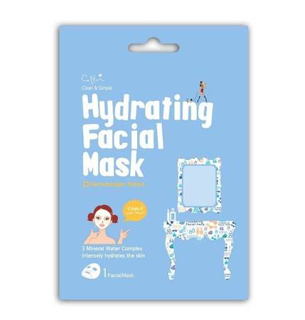 Hydrating Facial Mask intensywnie nawilżająca maska do twarzy w płacie