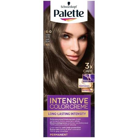 Intensive Color Creme farba do włosów w kremie 6-0 (N5) Ciemny Blond