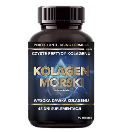 Intenson Kolagen morski 500mg suplement diety 90 tabletek