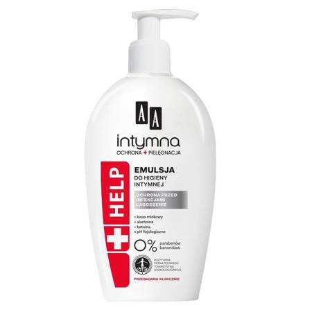 Intymna Ochrona&Pielęgnacja emulsja do higieny intymnej Help 300ml