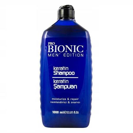 Kabuto Katana ProBionic Men Keratin Shampoo regenerujący szampon do włosów z keratyną 1000ml