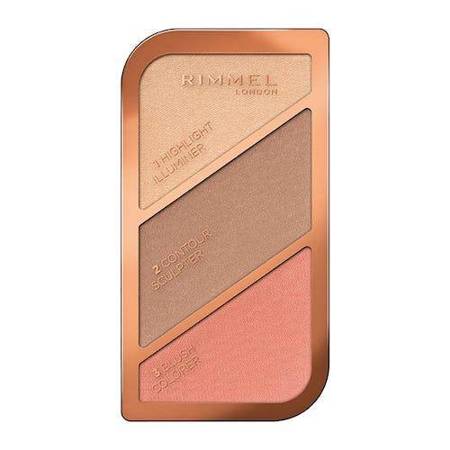 Kate Sculpting Palette paletka do konturowania twarzy 002 Coral Glow 18.5g