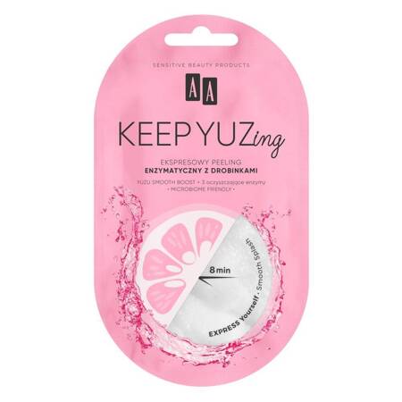 Keep Yuzing ekspresowy peeling enzymatyczny z drobinkami 7ml