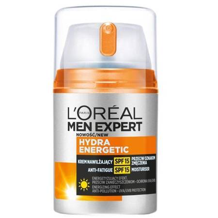 L'Oréal Men Expert Hydra Energetic krem nawilżający przeciw oznakom zmęczenia SPF15 50ml