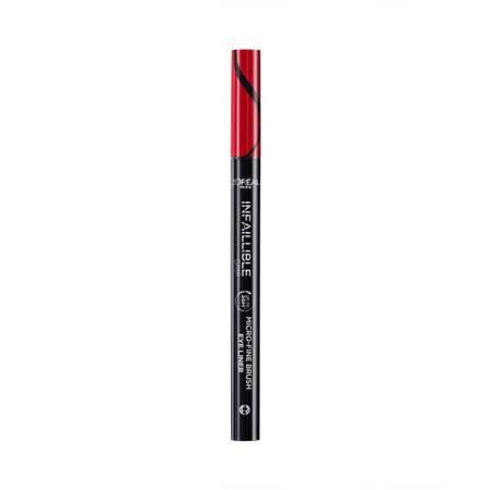 L’Oréal Paris Infaillible 36h Grip Micro-Fine Brush Eyeliner wodoodporny eyeliner w pisaku 01 Obsidian Black 0.4g