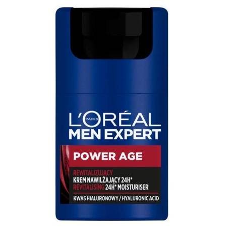 L'Oreal Paris Men Expert Power Age rewitalizujący krem nawilżający 24h 50ml