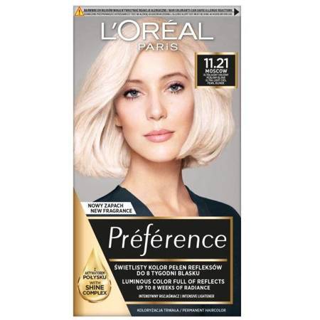 L'Oréal Preference farba do włosów 11.21 Moscow