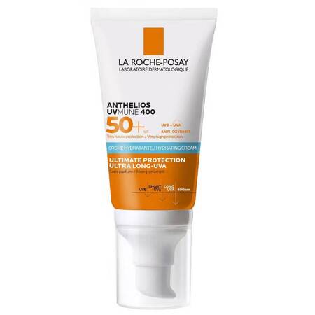 La Roche Posay Anthelios Uvmune 400 bezzapachowy krem nawilżający SPF50+ 50ml