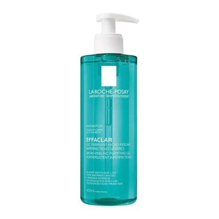 La Roche-Posay Effaclar Micro-Peeling Purifying Gel oczyszczający peeling żelowy do cery tłustej i problematycznej 400ml