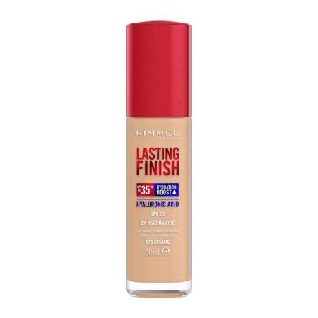 Lasting Finish 35H silnie nawilżający i długotrwale kryjący podkład do twarzy z filtrem SPF20 070 Sesame 30ml