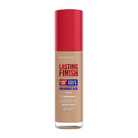 Lasting Finish 35H silnie nawilżający i długotrwale kryjący podkład do twarzy z filtrem SPF20 200 Soft Beige 30ml