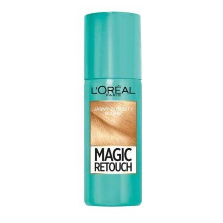 Magic Retouch spray do retuszu odrostów Jasny Złocisty Blond 75ml