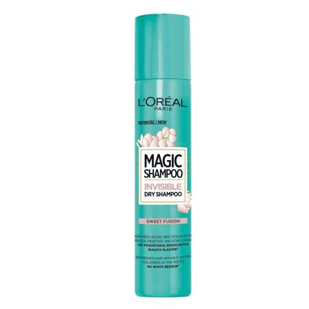 Magic Shampoo Invisible niewidzialny suchy szampon Sweet Fusion 200ml