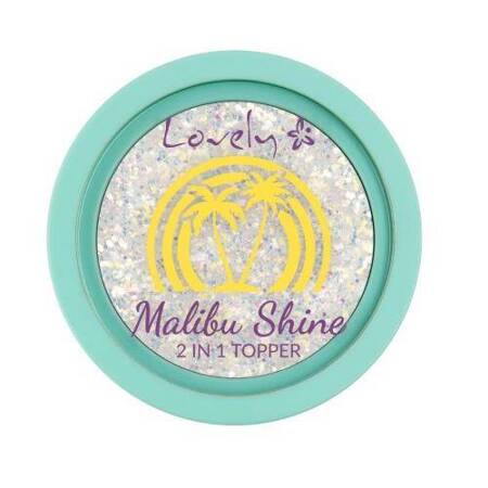 Malibu Shine glitterowy topper 2w1 1 2g