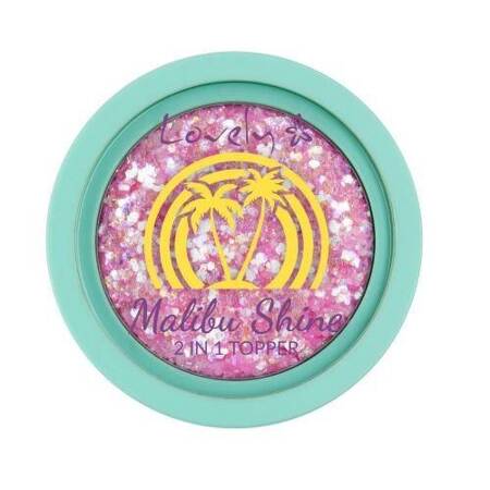 Malibu Shine glitterowy topper 2w1 2 2g