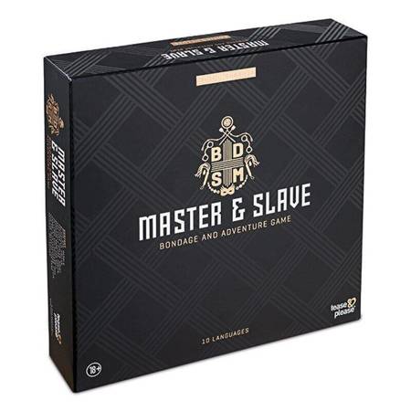 Master & Slave Edition Deluxe wielojęzyczna gra erotyczna z akcesoriami