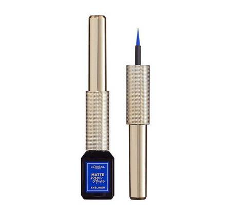 Matte Signature Liquid Eyeliner matowy eyeliner w płynie 02 Blue