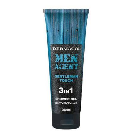 Men Agent 3in1 Gentleman Touch Shower Gel żel pod prysznic 250ml