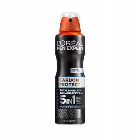 Men Expert Carbon Protect antyperspirant spray 150ml