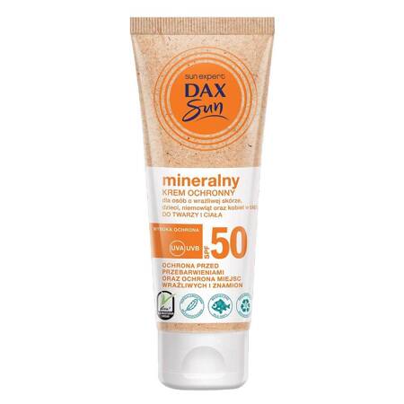 Mineralny krem ochronny do twarzy i ciała SPF50 75ml