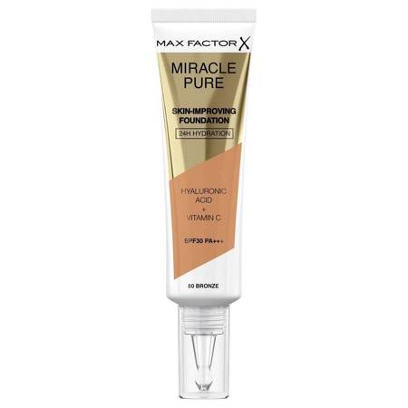 Miracle Pure SPF30 PA+++ podkład poprawiający kondycję skóry 80 Bronze 30ml