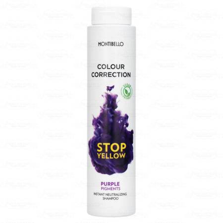 Montibello Colour Correction Stop Yellow Shampoo szampon neutralizujący żółte odcienie włosów 300ml