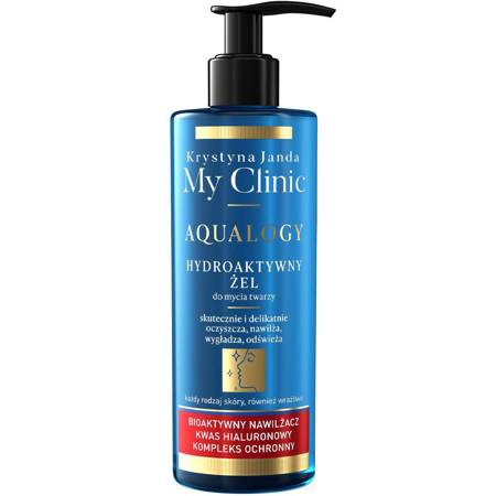 My Clinic Aqualogy hydroaktywny żel do mycia twarzy 400ml