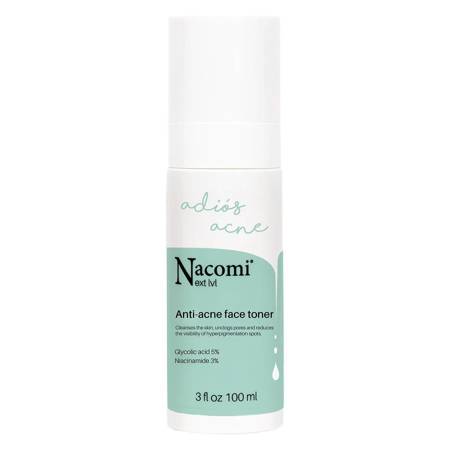 Nacomi Next Level Anti-Acne Face Toner przeciwtrądzikowy tonik do twarzy 100ml