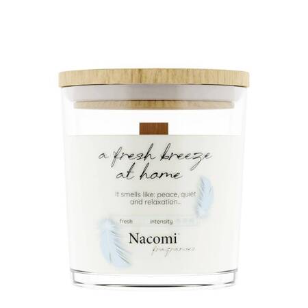 Nacomi Świeca sojowa Fresh Breeze At Home 140g