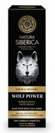 Natura Siberica Men Wolf Power Super Toning Face Cream tonizujący krem do twarzy 50ml