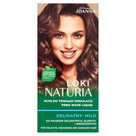 Naturia Loki płyn do trwałej ondulacji Delikatny 2x75ml